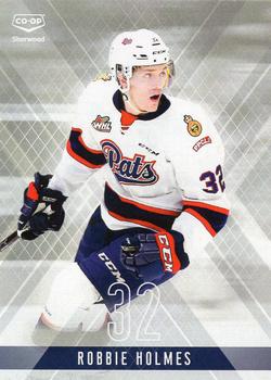 2019-20 Co-op Regina Pats (WHL) #NNO Robbie Holmes Front