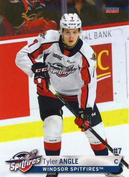 2019-20 Choice Windsor Spitfires (OHL) #5 Tyler Angle Front