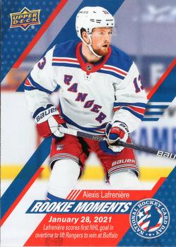 2021 Upper Deck National Hockey Card Day USA #USA-16 Alexis Lafreniere Front
