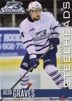 2013-14 Mississauga Steelheads (OHL) #NNO Jacob Graves Front