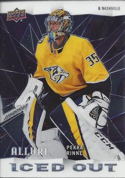2020-21 Upper Deck Allure - Iced Out #IO-10 Pekka Rinne Front