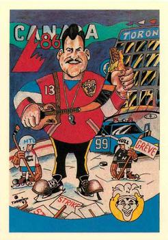 1992-93 Joke Cards #1 Pat Burns Front