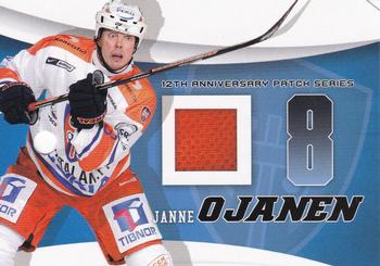2010-11 Cardset Finland - 12th Anniversary Patch Series 2 Redemption #NNO Janne Ojanen Front