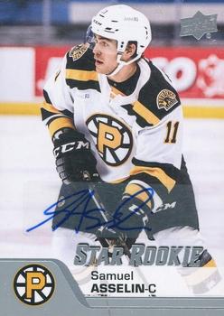 2020-21 Upper Deck AHL - Autographs #183 Samuel Asselin Front