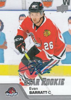 2020-21 Upper Deck AHL - Autographs #196 Evan Barratt Front