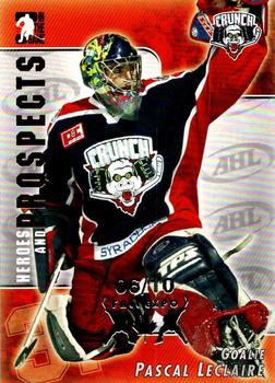 2004-05 In The Game Heroes and Prospects - Fall Expo Silver #7 Pascal Leclaire Front