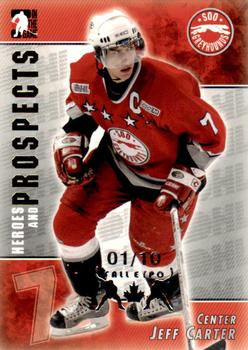 2004-05 In The Game Heroes and Prospects - Fall Expo Silver #78 Jeff Carter Front