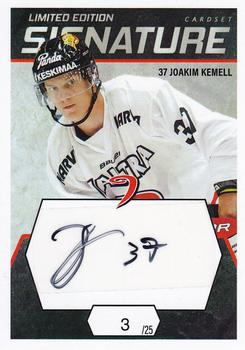2021-22 Cardset Finland - Signature Limited Edition #NNO Joakim Kemell Front