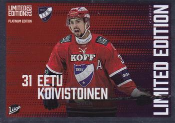2021-22 Cardset Finland - Limited Edition #NNO Eetu Koivistoinen Front