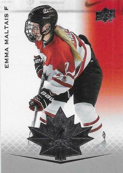 2021-22 Upper Deck Team Canada Juniors #68 Emma Maltais Front