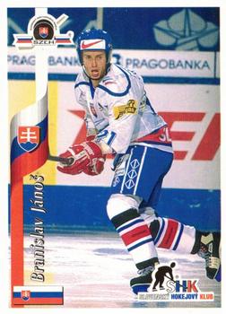 1995-96 APS Slovensky Hokejovy Klub (Slovakian) #20 Branislav Janos Front