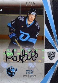 2021-22 Sereal KHL The 14th Season Collection - Autographs #DMN-A06 Mario Kempe Front