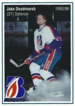 1995-96 Kamloops Blazers (WHL) #NNO Jake Deadmarsh Front