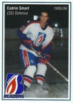 1995-96 Kamloops Blazers (WHL) #NNO Cadrin Smart Front