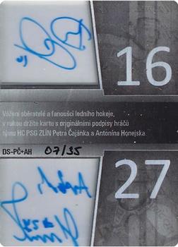 2013 OFS Exclusive - Double Signature #DS-PČ+AH Petr Cajanek / Antonin Honejsek Back