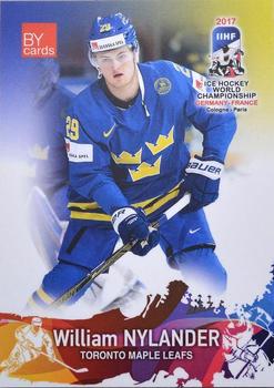 2017 BY Cards IIHF World Championship #SWE/2017-18 William Nylander Front