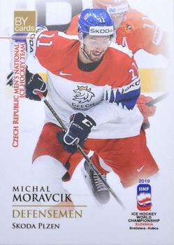 2019 BY Cards IIHF World Championship #CZE/2019-32 Michal Moravcik Front