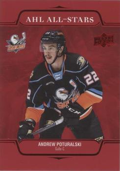 2021-22 Upper Deck AHL - AHL All-Stars Red #AS-29 Andrew Poturalski Front