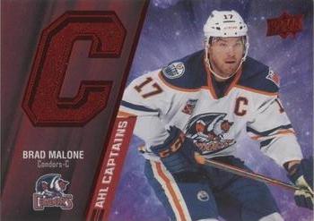 2021-22 Upper Deck AHL - Captains Red #L-1 Brad Malone Front