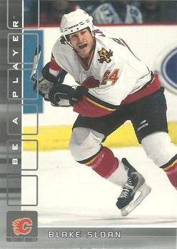 2001-02 Be a Player Update - 2001-02 Be A Player Memorabilia Update #452 Blake Sloan Front
