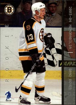 2003-04 Be A Player Update - 2003-04 Be A Player Memorabilia Update #234 Brad Boyes Front