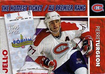 1995-96 Kraft - Jell-O Pudding The Hottest Ticket #NNO Pierre Turgeon  Front