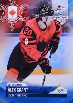 2022 BY Cards Beijing Olympics (Unlicensed) #CAN/OLYMP/2022-04 Alex Grant Front