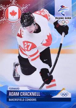 2022 BY Cards Beijing Olympics (Unlicensed) #CAN/OLYMP/2022-19 Adam Cracknell Front