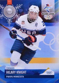 2022 BY Cards Beijing Olympics (Unlicensed) #USA/OLYMP/2022-46 Hilary Knight Front
