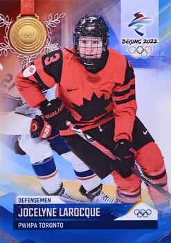 2022 BY Cards Beijing Olympics (Unlicensed) #CAN/OLYMP/2022-29 Jocelyne Larocque Front