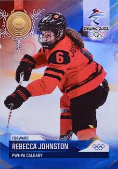 2022 BY Cards Beijing Olympics (Unlicensed) #CAN/OLYMP/2022-36 Rebecca Johnston Front