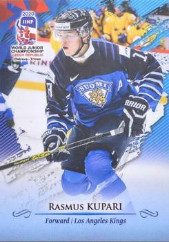 2020 BY Cards IIHF U20 World Championship (Unlicensed) #FIN/U20/2020-15 Rasmus Kupari Front