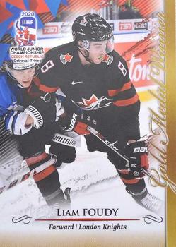 2020 BY Cards IIHF U20 World Championship (Unlicensed) #CAN/U20/2020-11 Liam Foudy Front