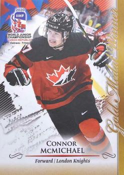 2020 BY Cards IIHF U20 World Championship (Unlicensed) #CAN/U20/2020-16 Connor McMichael Front