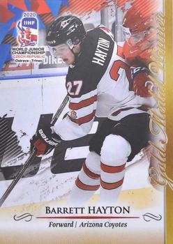 2020 BY Cards IIHF U20 World Championship (Unlicensed) #CAN/U20/2020-22 Barrett Hayton Front