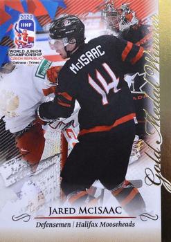 2020 BY Cards IIHF U20 World Championship (Unlicensed) #CAN/U20/2020-36 Jared McIsaac Front