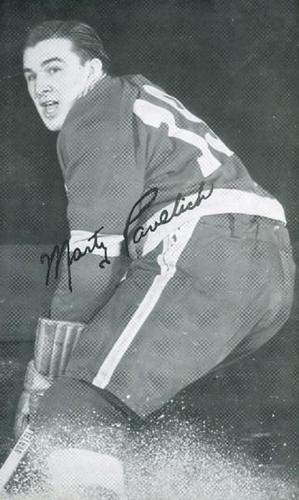 1947-48 J.D. McCarthy Detroit Red Wings Postcards #NNO Marty Pavelich Front