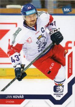 2021-22 Moje karticky Czech Ice Hockey Team #3 Jan Kovar Front