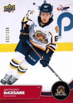 2021-22 Upper Deck CHL - Exclusives #96 Anthony DiCesare Front