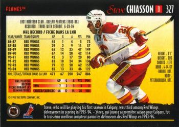 1994-95 O-Pee-Chee Premier #327 Steve Chiasson Back