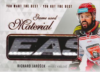 2018 OFS You Want the Best You Got the Best - Game Used Material #M-JR Richard Jarusek Front
