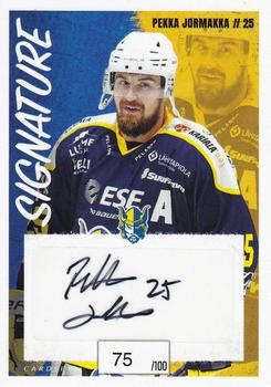 2022-23 Cardset Finland - Signature #NNO Pekka Jormakka Front