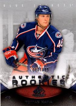 2010-11 SP Game Used #173 Tomas Kana  Front