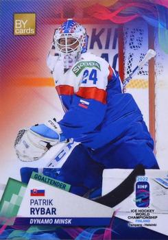 2022 BY Cards IIHF World Championship #SVK/2022-01 Patrik Rybar Front