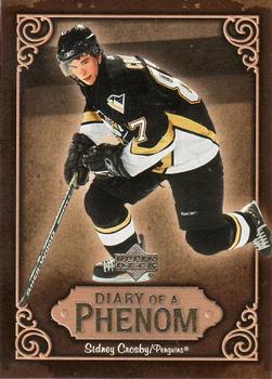 2005-06 Upper Deck - Diary of a Phenom #DP8 Sidney Crosby Front