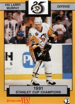 1991-92 Foodland Pittsburgh Penguins #10 Larry Murphy Front