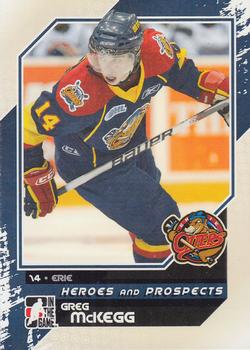 2010-11 In The Game Heroes and Prospects #13 Greg McKegg Front