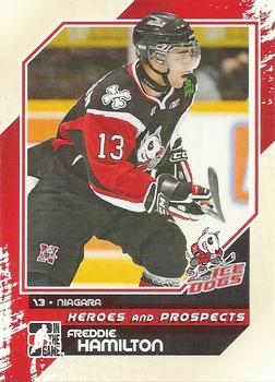 2010-11 In The Game Heroes and Prospects #17 Freddie Hamilton Front
