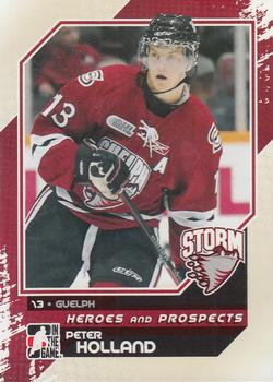 2010-11 In The Game Heroes and Prospects #37 Peter Holland Front
