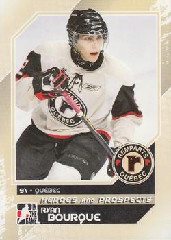 2010-11 In The Game Heroes and Prospects #45 Ryan Bourque Front